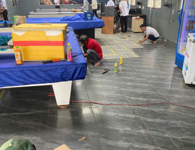 Thi công thảm sàn tại quảng ngãi