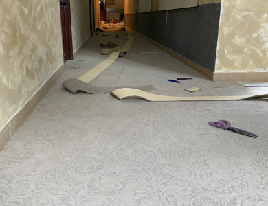 Thi Công mẫu thảm cuộn vila Tp đà Lạt