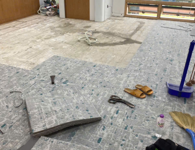 Thi Công Thảm Sàn Căn Hộ Landmark 81
