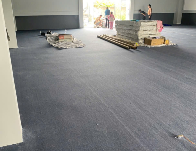  Thi Công Thảm Sàn Mẫu Ht 11 CLB Bida bến lức Long an