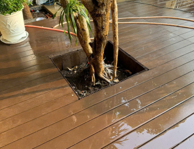 Sàn ngoài trời thi công cho căn hộ Quận Bình Thạnh