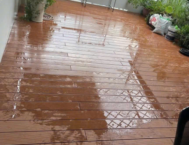Sàn ngoài trời thi công cho căn hộ Quận Bình Thạnh