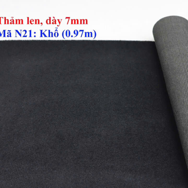 Thảm Len Dày 7 mm
