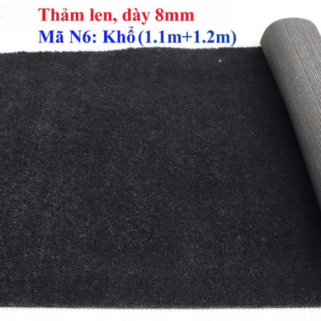 Thảm Len Dày 8 mm
