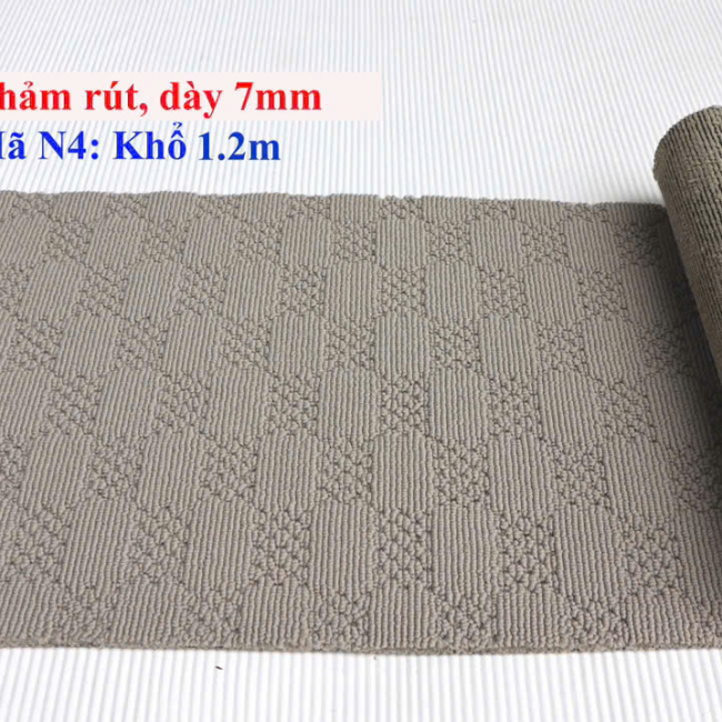 Thảm Len Dày 7 mm
