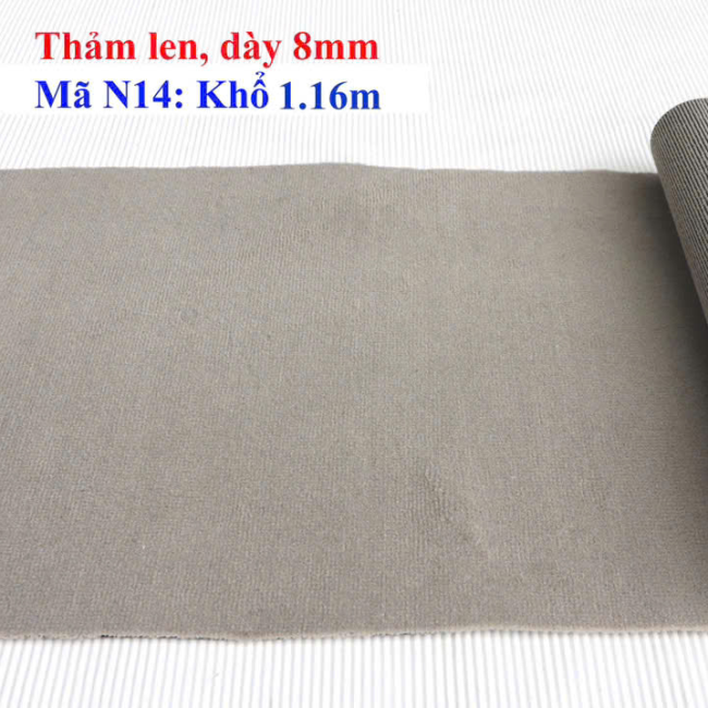 Thảm Len Dày 8 mm