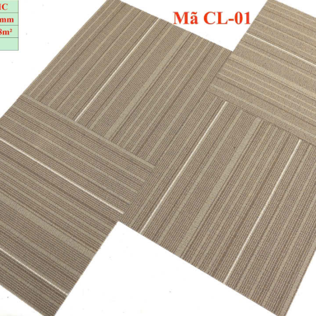 Thảm Miếng Mẫu CL 50x50 