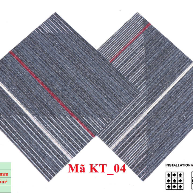 Mẫu kt 6mm hàng nhập khẩu