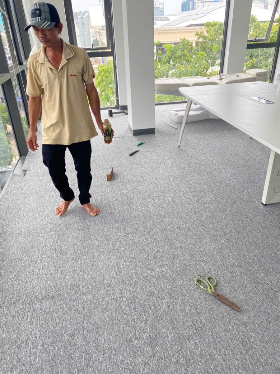 Thi Công Thảm Cuộn Văn Phòng Bình Thạnh